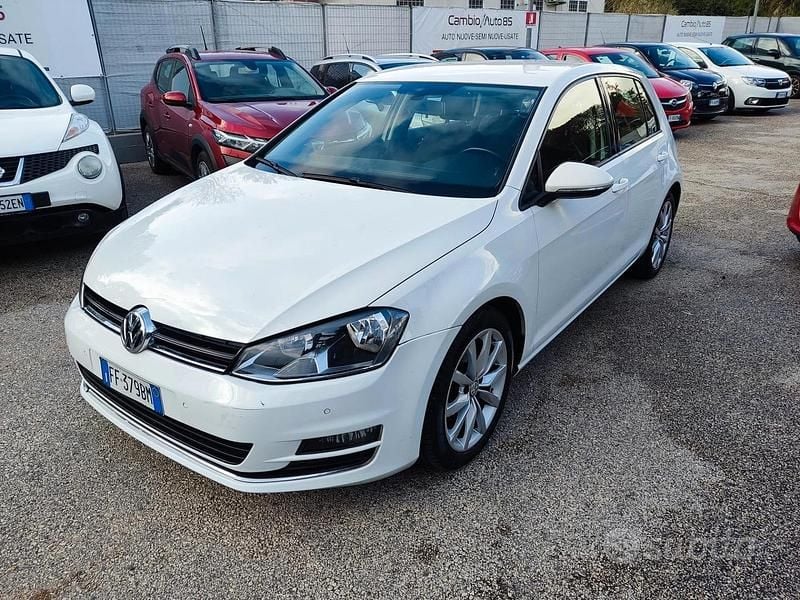 Usata VW Golf VII Executive 110 CV (80 kW) 2016 Bianco Berlina