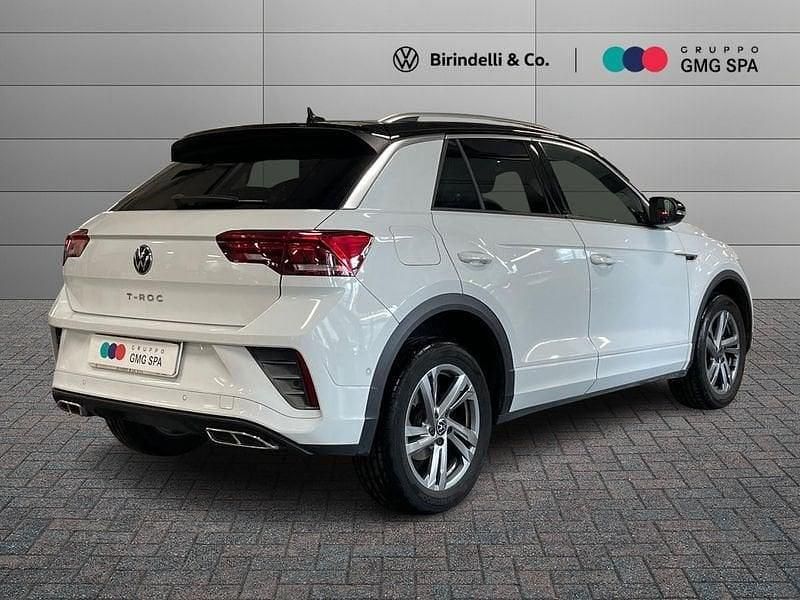 Usata VW T-Roc R-line 110 CV (80 kW) 2023 Bianco SUV