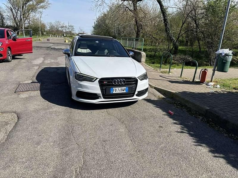 Usata Audi S3 300 CV (220 kW) 2015 Bianco Berlina