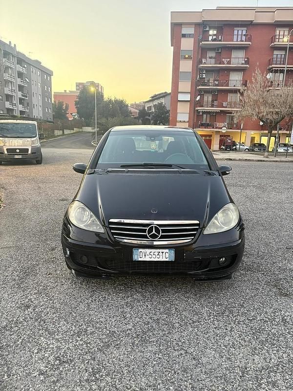 Usata Mercedes A160 Avantgarde 60 CV (44 kW) 2007 Nero Monovolume