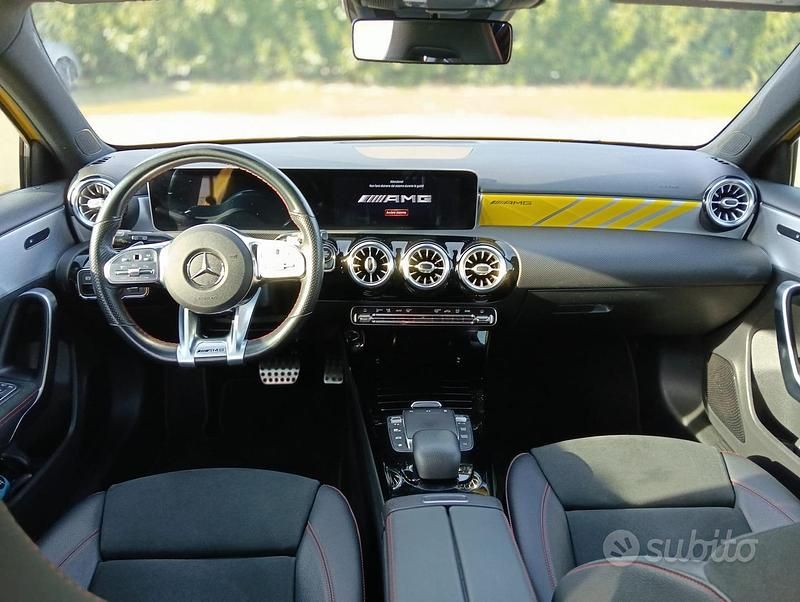 Usata Mercedes A200 163 CV (119 kW) 2020 Giallo Berlina
