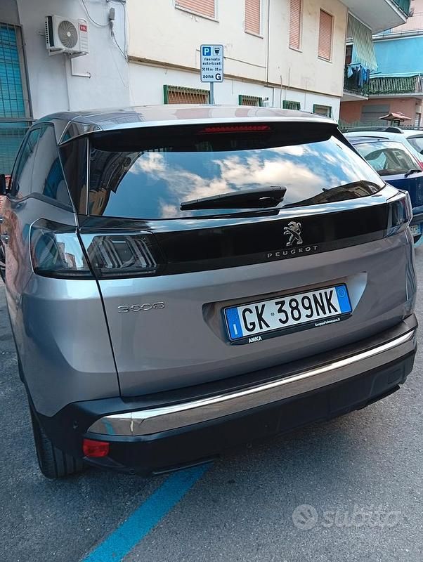Usata Peugeot 3008 131 CV (96 kW) 2022 Grigio Monovolume