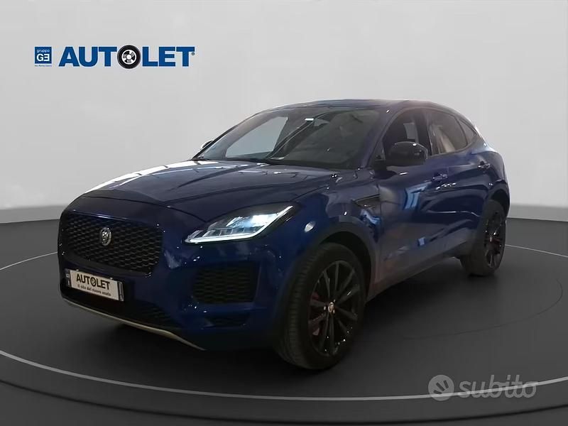 Usata Jaguar E-Pace R-Dynamic 249 CV (183 kW) 2018 Blu SUV