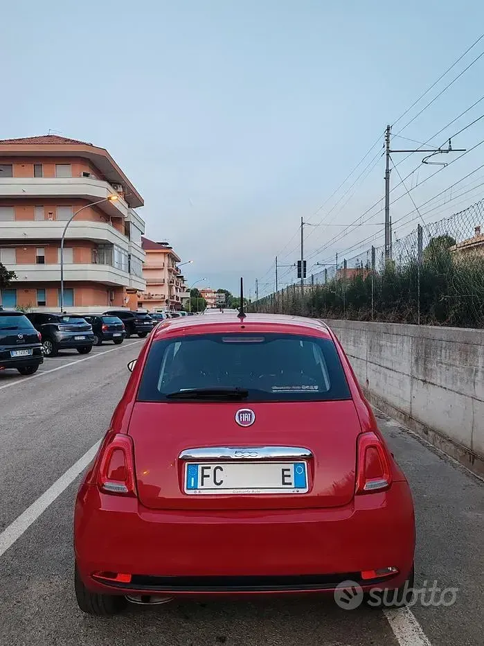 Usata Fiat 500 Pop 69 CV (50 kW) 2015 Rosso Monovolume