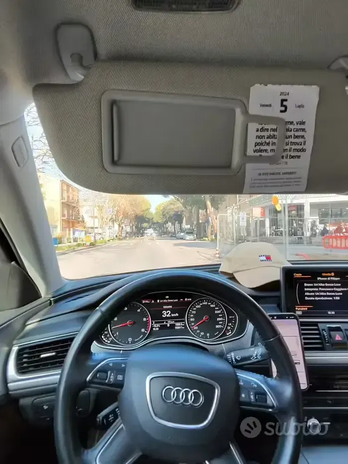 Usata Audi A6 Business Plus 177 CV (130 kW) 2014 Blu Station wagon