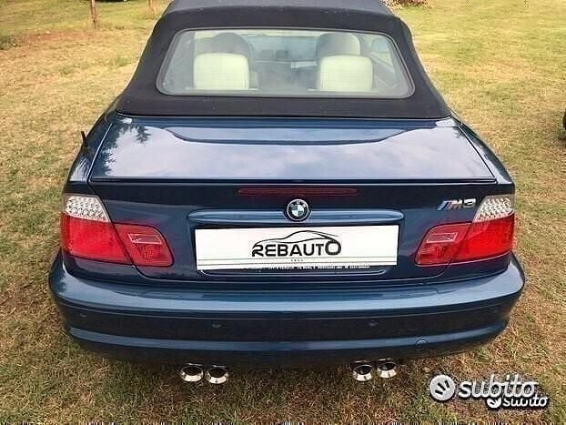 Usata BMW M3 2003 Blu Cabrio
