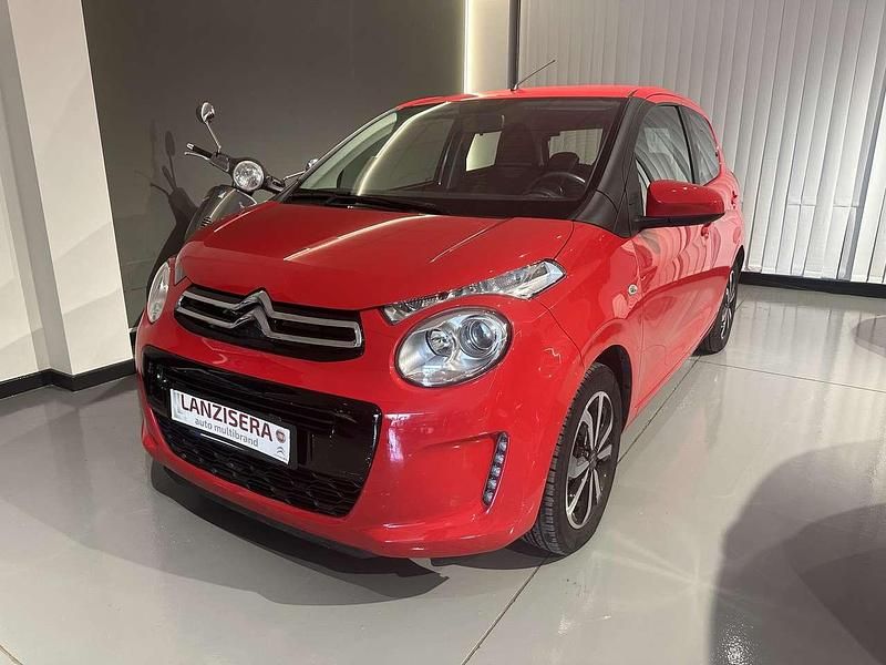 Usata Citroën C1 Shine 72 CV (52 kW) 2020 Rosso Utilitaria