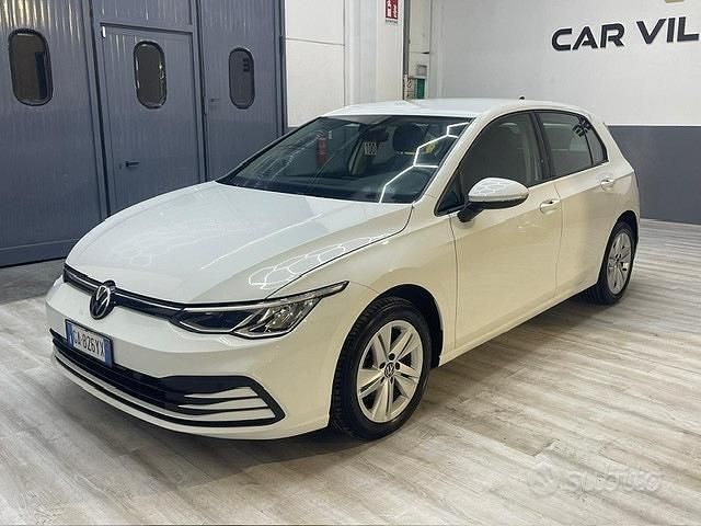 Usata VW Golf VIII Style 131 CV (96 kW) 2020 Bianco Berlina
