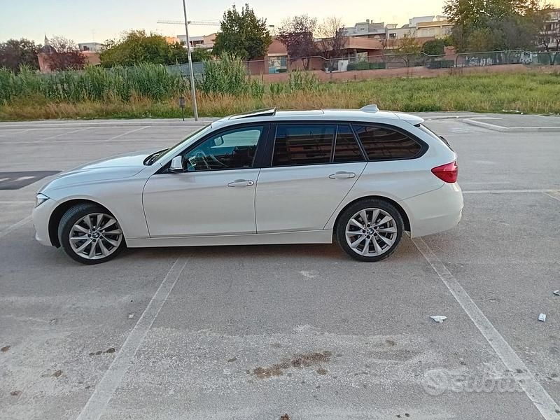 Usata BMW 316 116 CV (85 kW) 2016 Bianco Station wagon