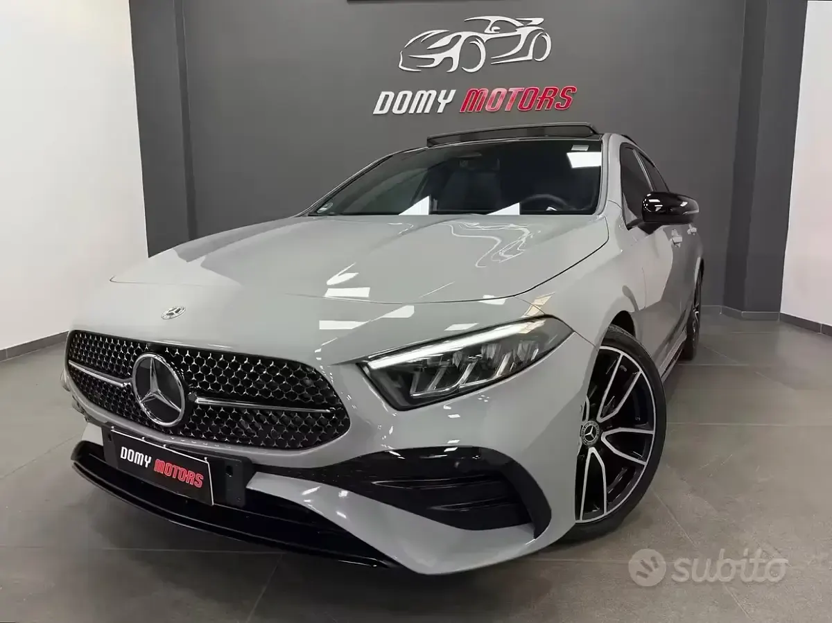 Usata Mercedes A200 AMG line 150 CV (110 kW) 2025 Grigio Berlina