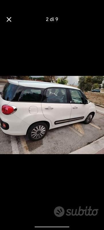 Usata Fiat 500L 105 CV (77 kW) 2013 Bianco Monovolume