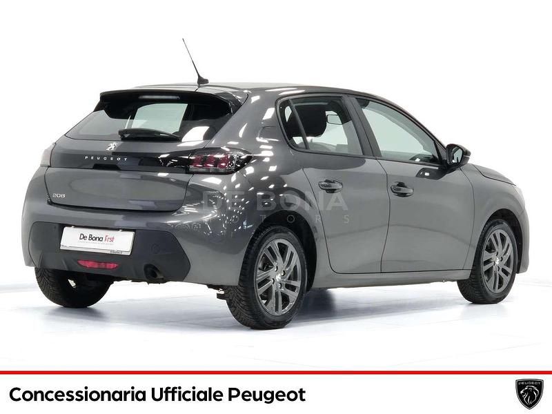 Usata Peugeot 208 Allure 102 CV (75 kW) 2022 Grigio Utilitaria