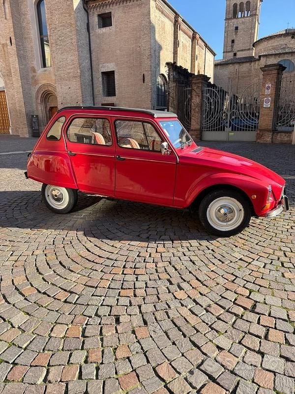 Usata Citroën Dyane 1984 Rosso Utilitaria