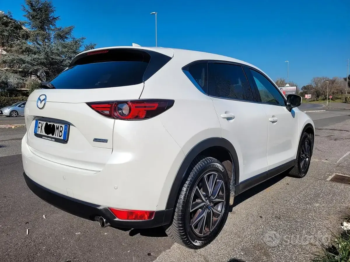 Usata Mazda CX-5 150 CV (110 kW) 2017 Bianco SUV
