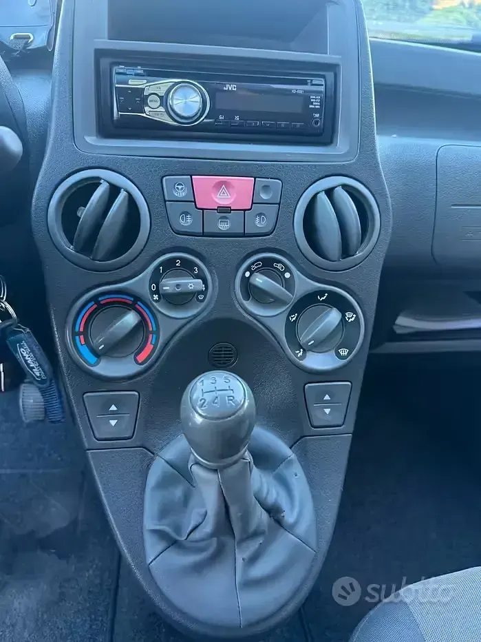 Usata Fiat Panda 69 CV (50 kW) 2012 Nero Utilitaria