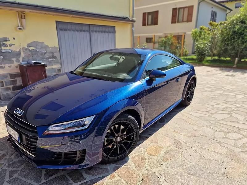 Usata Audi TT 184 CV (135 kW) 2017 Blu Coupé