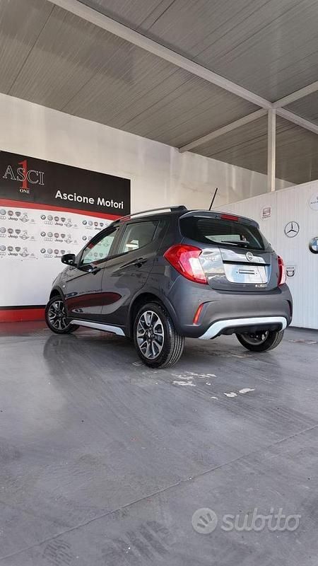 Usata Opel Karl Rocks 73 CV (53 kW) 2019 Grigio Utilitaria