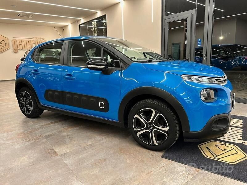 Usata Citroën C3 PureTech 82 CV (60 kW) 2017 Blu Utilitaria