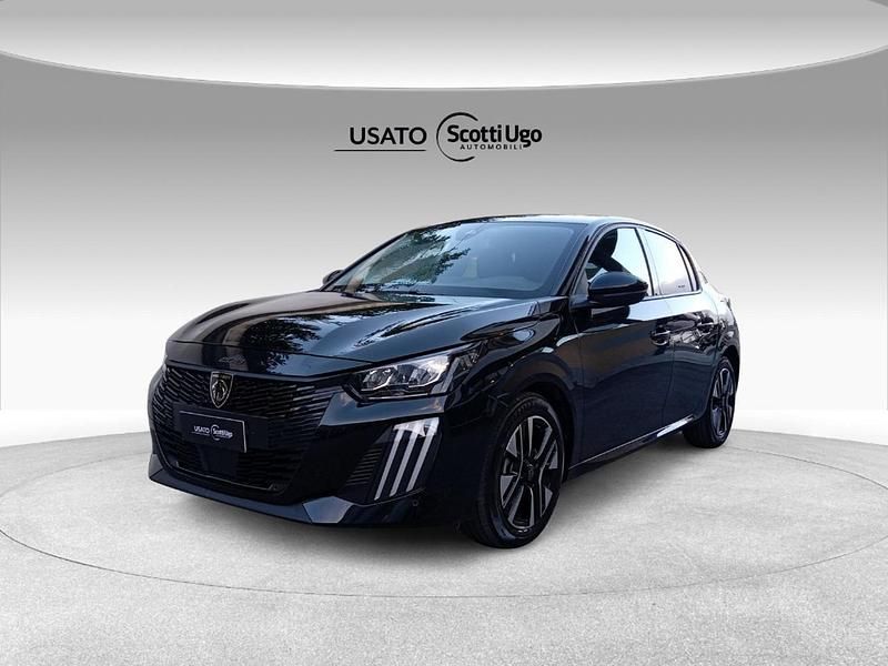 Usata Peugeot 208 Allure 100 CV (73 kW) 2025 Nero Utilitaria