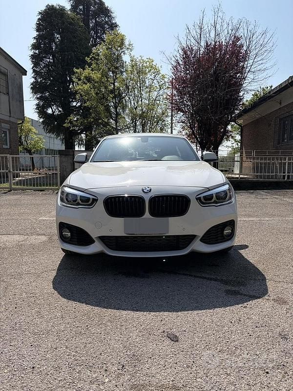 Usata BMW 116 M Sport 2018 Bianco Utilitaria