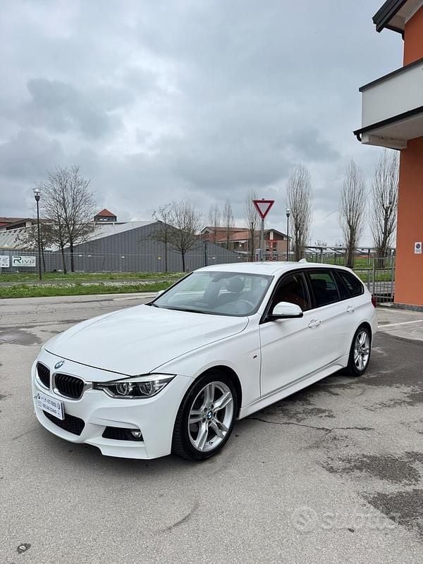 Usata BMW 318 M Sport 149 CV (109 kW) 2017 Bianco Station wagon