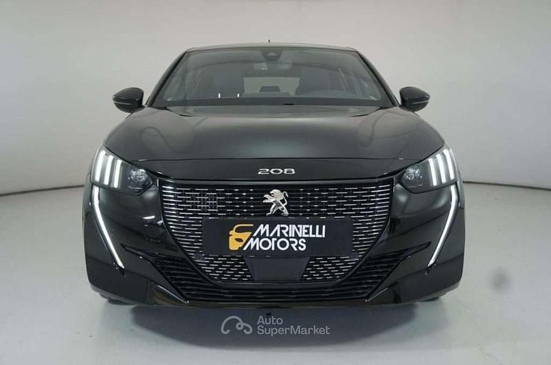 Usata Peugeot 208 GT-line 101 CV (74 kW) 2020 Nero Utilitaria