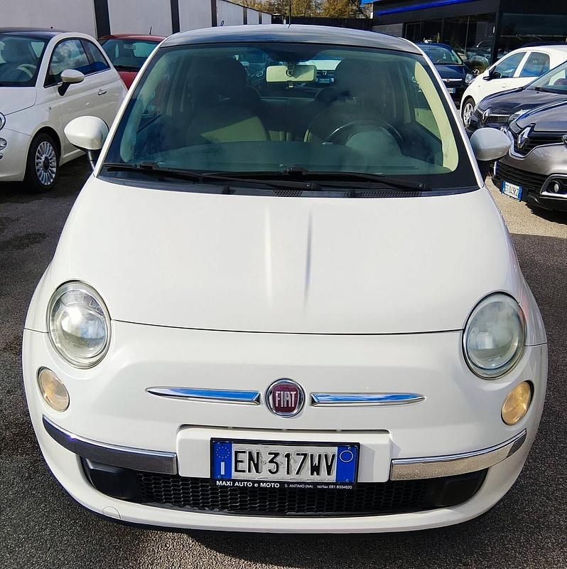 Usata Fiat 500 Lounge 69 CV (50 kW) 2012 Bianco Berlina