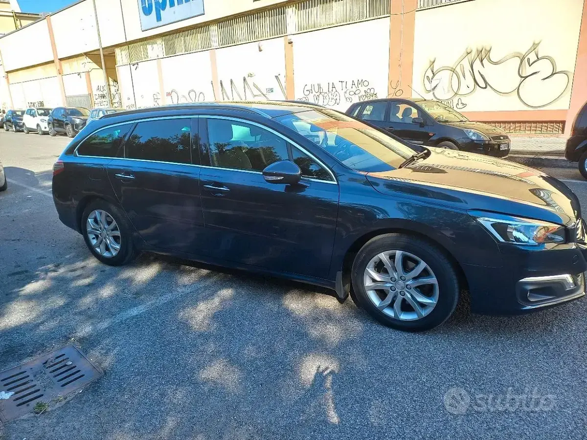 Usata Peugeot 508 150 CV (110 kW) 2017 Blu Station wagon