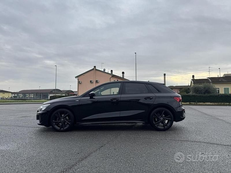 Usata Audi A3 S-Line 116 CV (85 kW) 2022 Nero Berlina