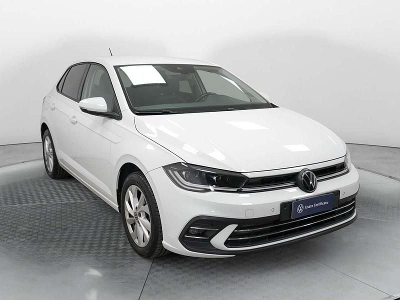 Usata VW Polo Style 95 CV (69 kW) 2023 Bianco Utilitaria