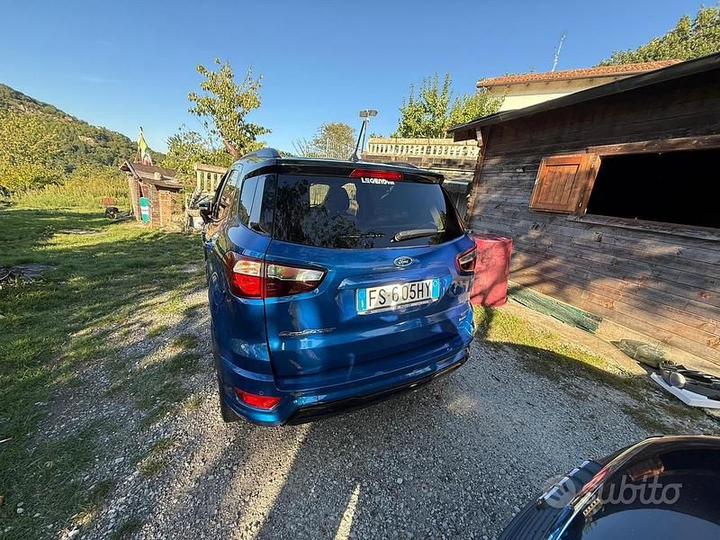 Usata Ford Ecosport ST-Line 150 CV (110 kW) 2018 Blu SUV