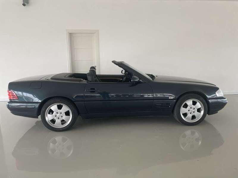 Usata Mercedes SL320 Avantgarde 224 CV (164 kW) 1998 Nero Cabrio
