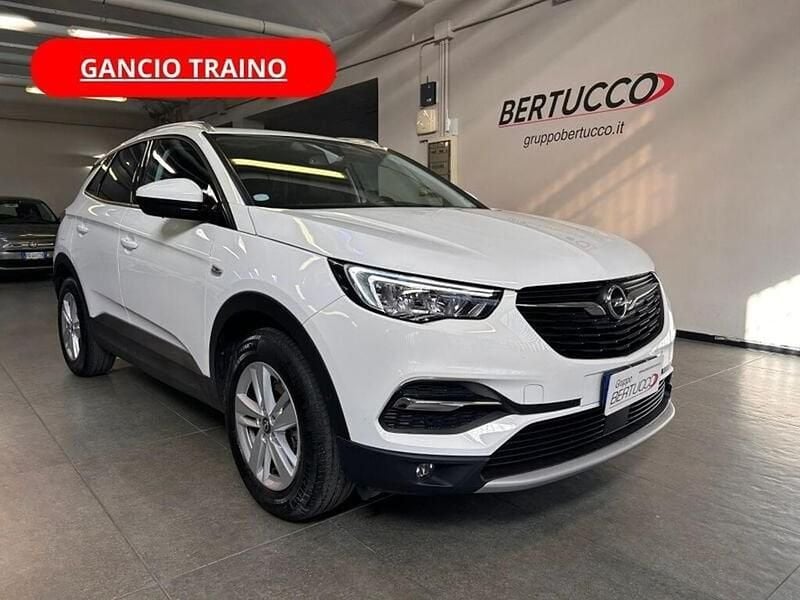Bianco Usata 2021 Opel Grandland X Design Edition SUV | 18.500 € (Buon prezzo) - Immagine 1/4
