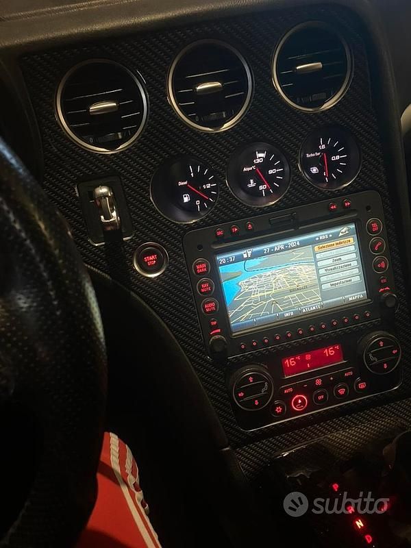 Usata Alfa Romeo Brera 200 CV (147 kW) 2010 Rosso Coupé