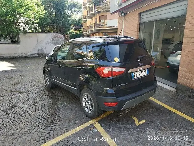 Usata Ford Ecosport Titanium 101 CV (74 kW) 2018 Nero SUV