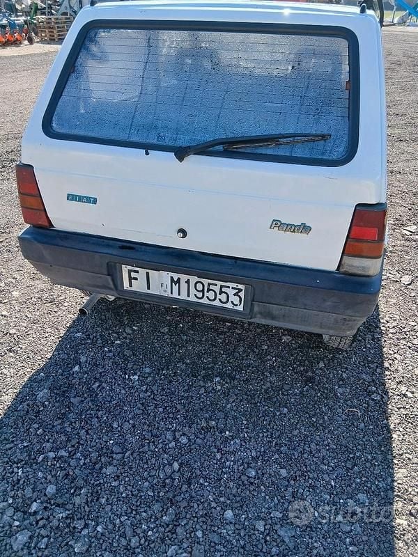 Usata Fiat Panda 1992 Bianco Utilitaria