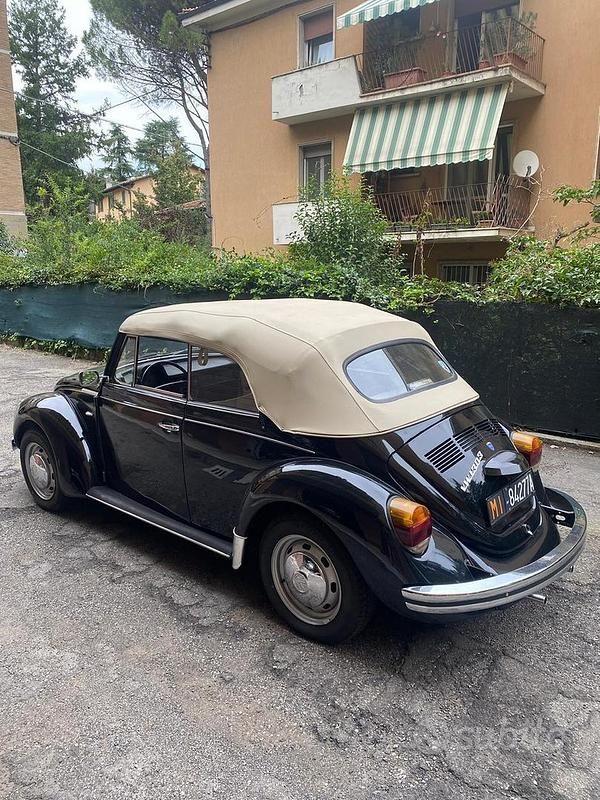 Usata VW Käfer 1970 Nero Cabrio