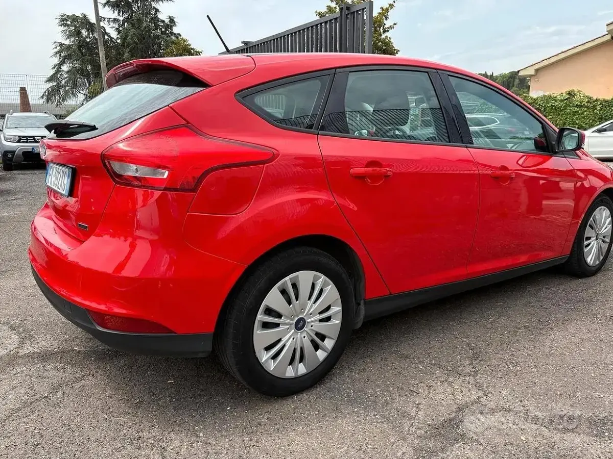 Usata Ford Focus Business Edition 101 CV (74 kW) 2017 Rosso Berlina