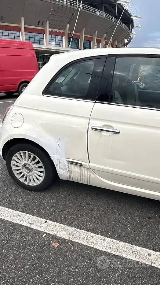 Usata Fiat 500 69 CV (50 kW) 2008 Bianco Berlina