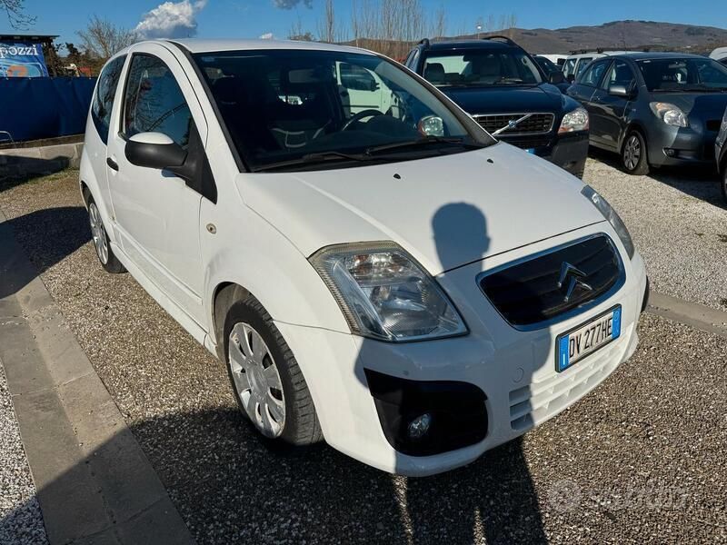 Bianco Usata 2009 Citroën C2 VTR Sport Due volumi | 3800 € (Cara) - Immagine 1/4