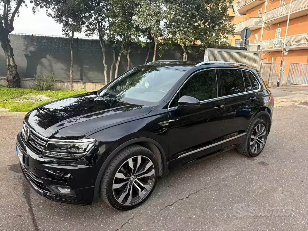 Usata VW Tiguan Advance 240 CV (176 kW) 2018 Nero SUV