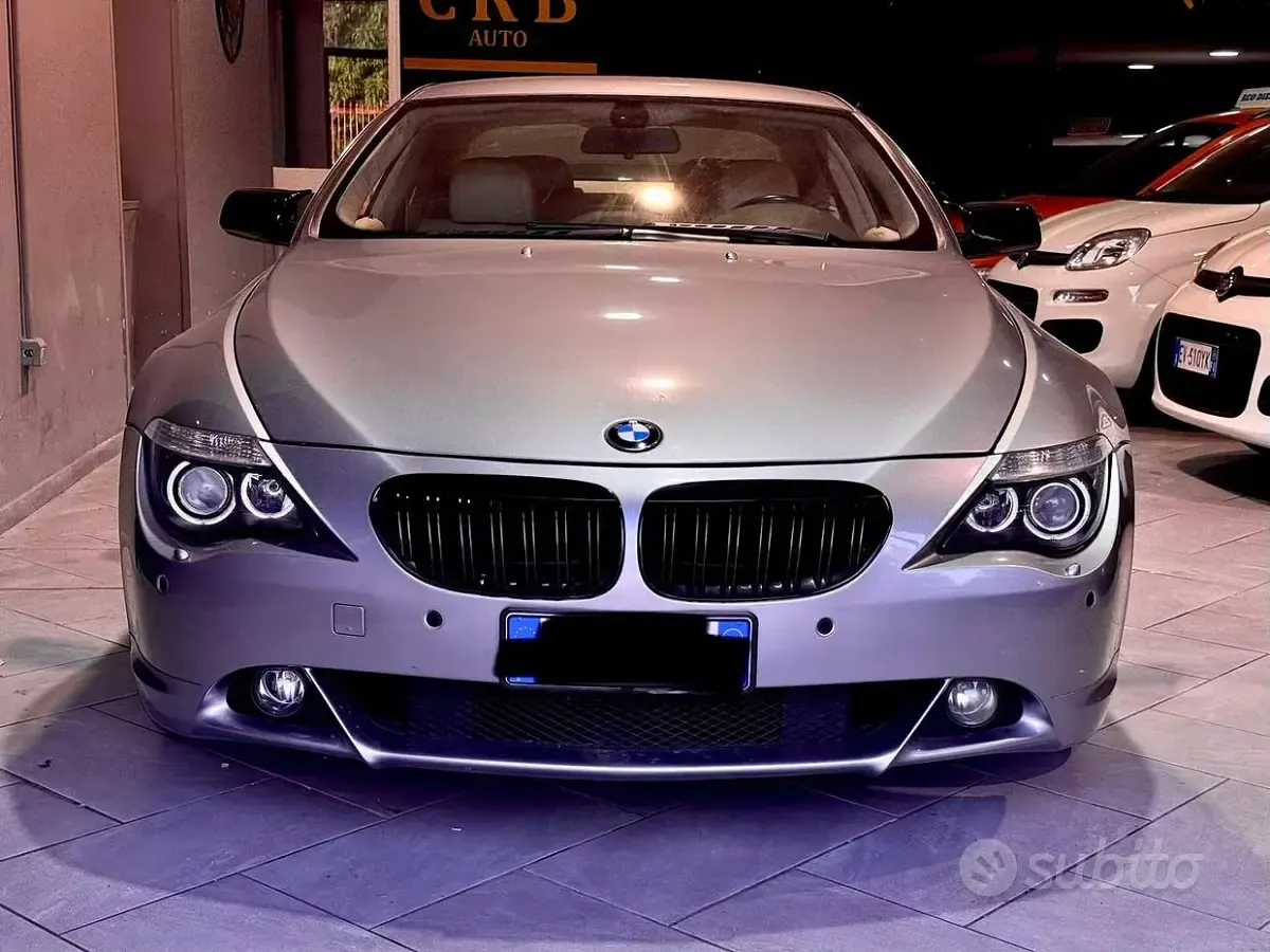 Usata BMW 645 Efficient Dynamics 333 CV (244 kW) 2005 Grigio Coupé