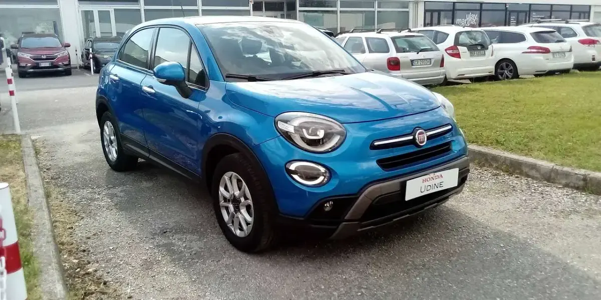 Usata Fiat 500 Cross 120 CV (88 kW) 2019 Blu/azzurro Station wagon