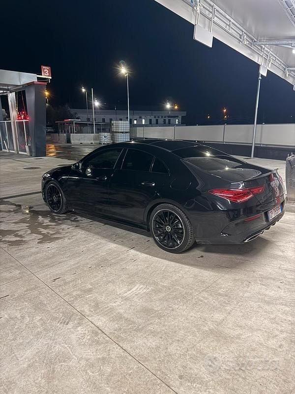 Usata Mercedes CLA200 Premium 150 CV (110 kW) 2023 Nero Berlina