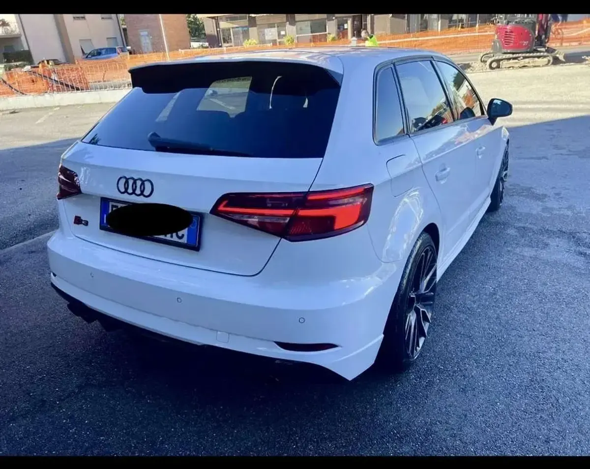 Usata Audi S3 Ambiente 310 CV (228 kW) 2017 Bianco Berlina