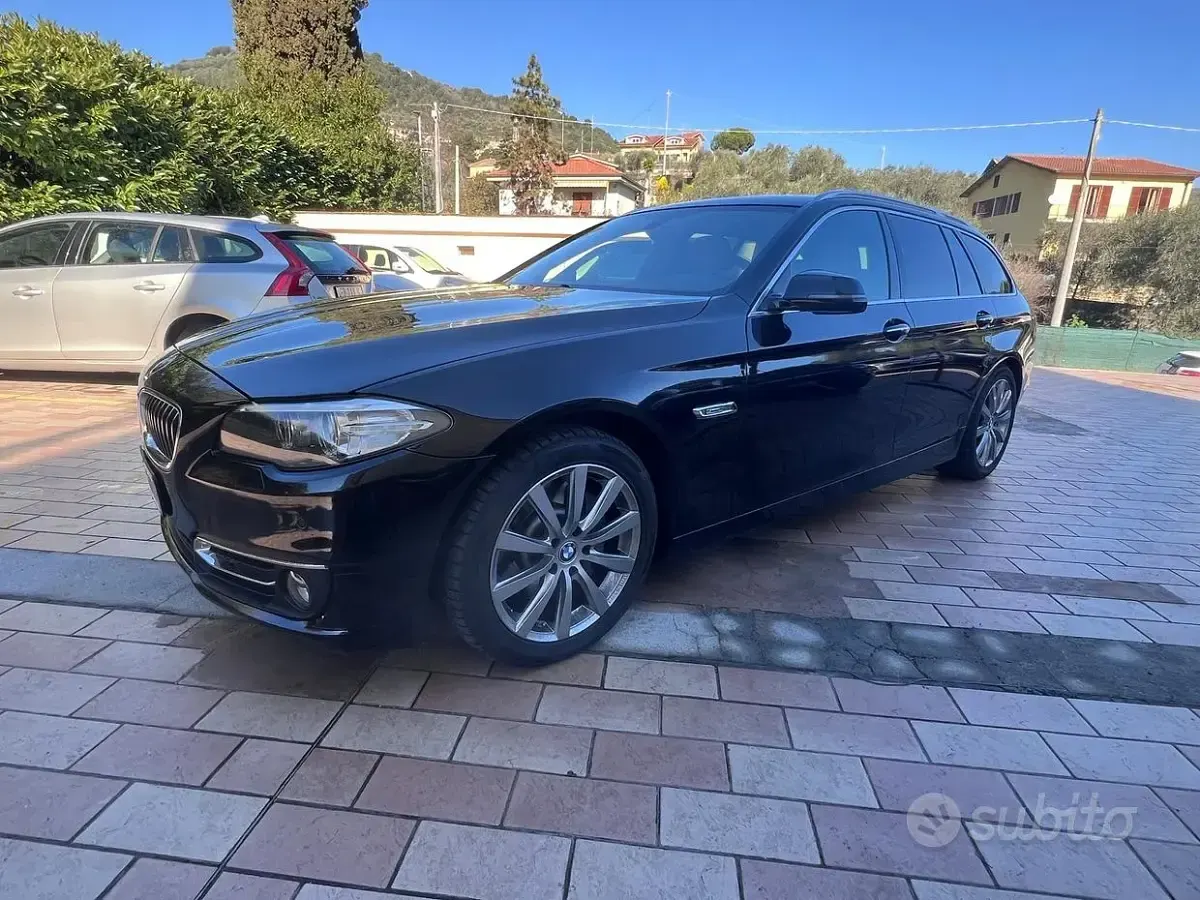 Usata BMW 525 Luxury Line 218 CV (160 kW) 2014 Nero Station wagon