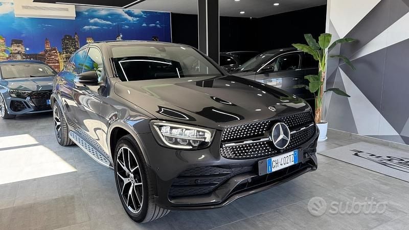 Usata Mercedes GLC300 Premium Plus 245 CV (180 kW) 2022 Grigio Coupé
