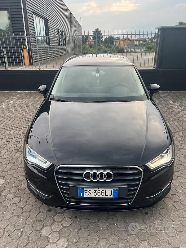 Usata Audi A3 Ambiente 105 CV (77 kW) 2013 Nero Berlina