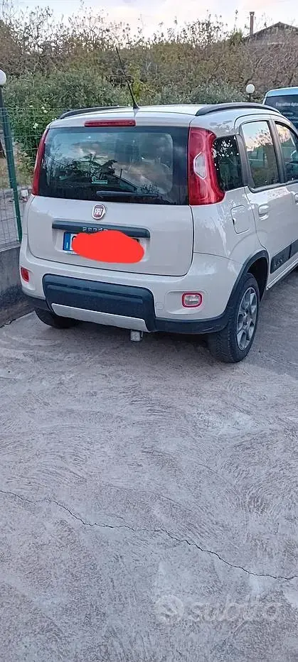 Usata Fiat Panda 4x4 80 CV (58 kW) 2014 Bianco Utilitaria