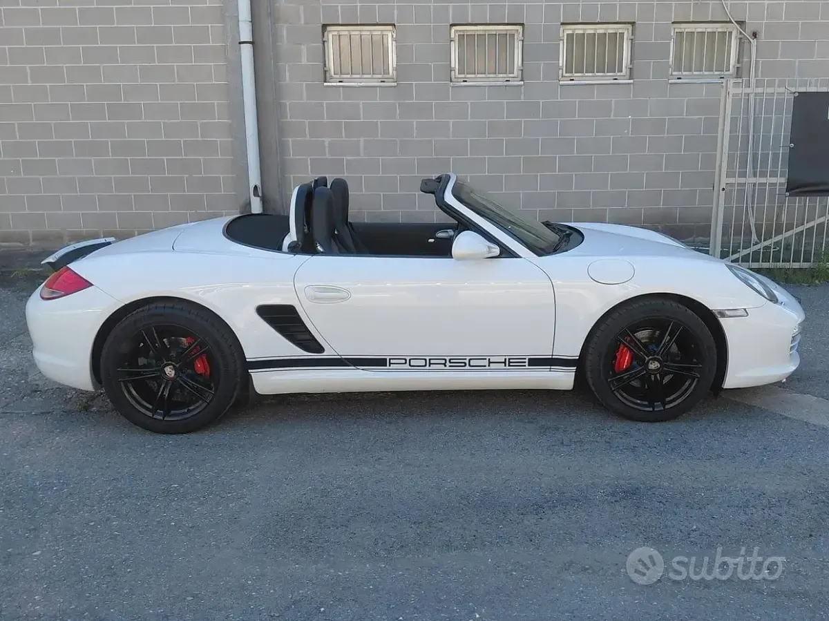Usata Porsche Boxster 256 CV (188 kW) 2010 Bianco Cabrio